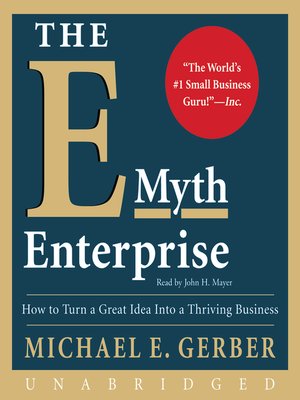 The E-Myth Enterprise - Audiobook